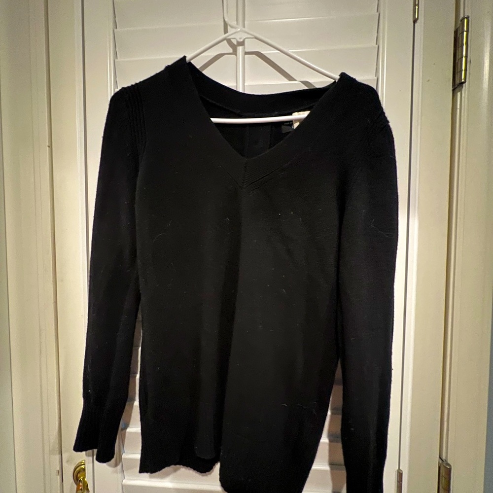 Fine Italian blend banana republic button back sweater